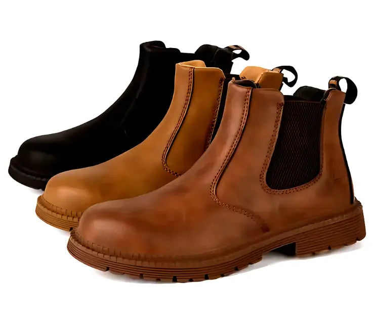 Bottes de Travail en Cuir Confortables | Travailzen - TravailZen