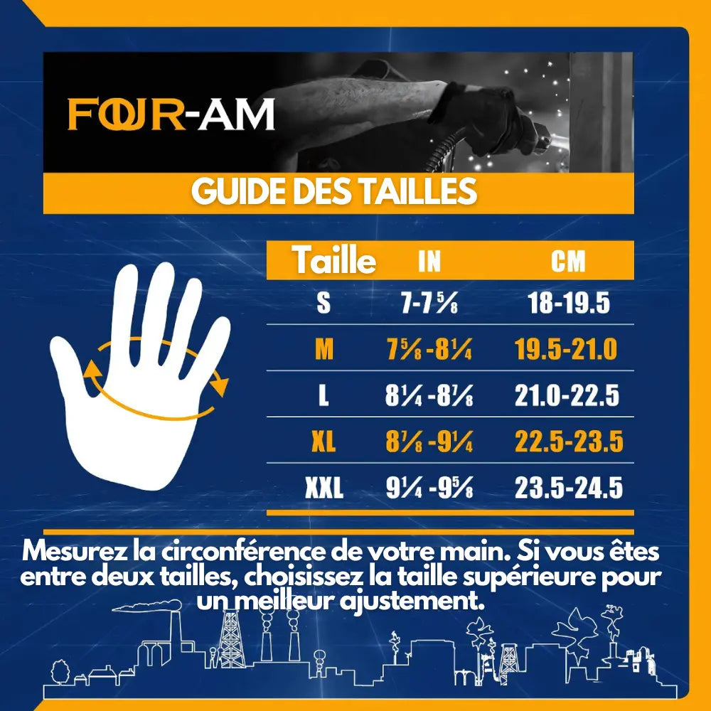 Foram : Gants anti-dérapants pour travaux TravailZen  