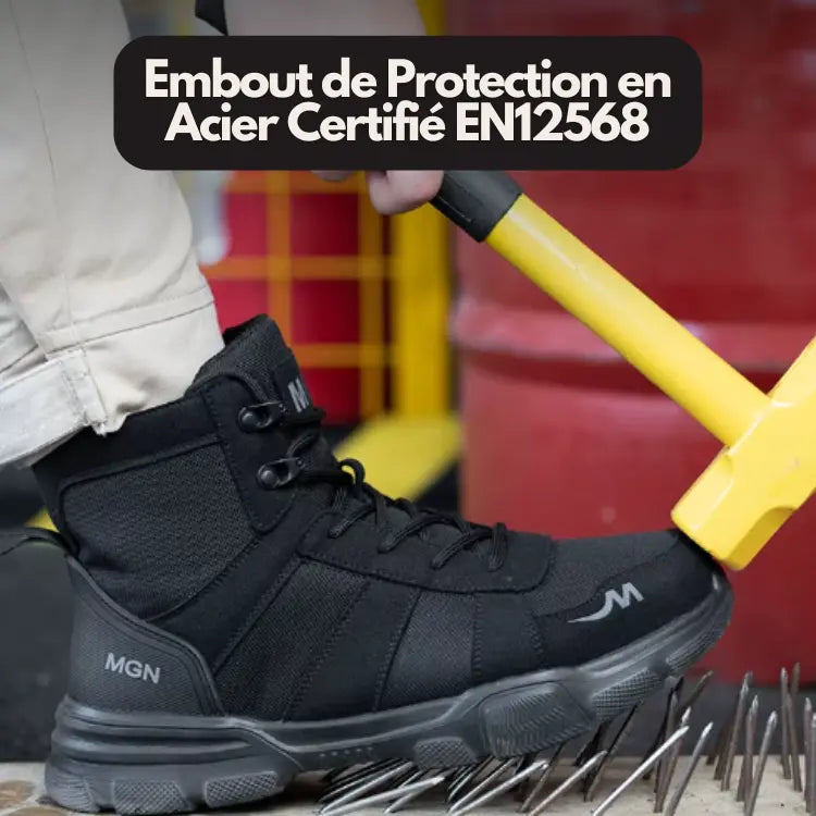 MGN | Bottes de sécurité confortables TravailZen  